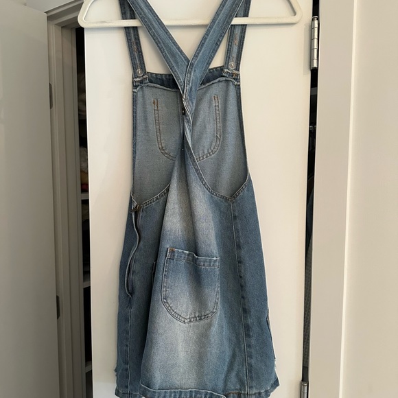 Gab and Kate Denim Overall Dress - Picture 1 of 2